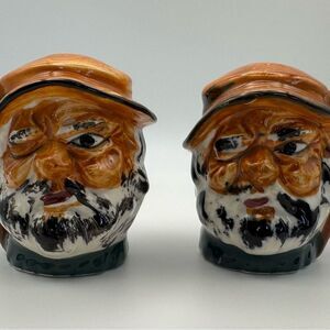 Vintage Toby Character Salt & Pepper Shakers